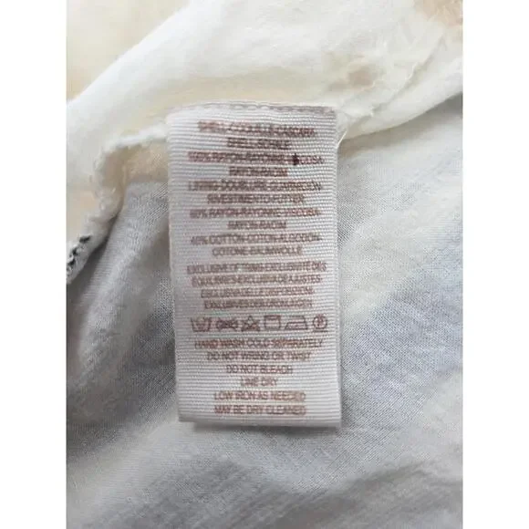 Free People La Babe Stripe Midi Dress 2 Pockets - Picture 7 of 8